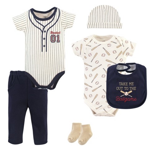 Mlb New York Yankees Infant Boys' Short Sleeve Layette Set - 3-6m : Target