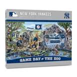 MLB New York Yankees Game Day at the Zoo Jigsaw Puzzle - 500pc