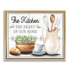 Stupell Industries Kitchen Heart of Home, 21" x 17" - 1 of 4