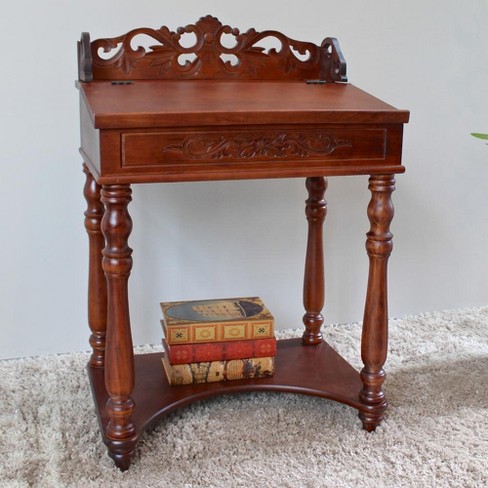 Small Carve Writing Desk : Target