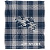 University Of Wisconsinstout Campus Plaid Spirit Silky Touch Super Soft Throw Blanket 50x60 - 2 of 4