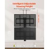 VEVOR Motorized TV Lift Stand, 120 lbs max Load Adjustable TV Lift Stand Mount Bracket, Vertical Electric TV Bracket， Black - 3 of 4