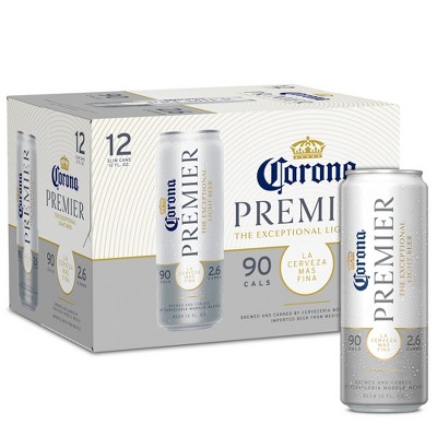 Corona Premier Lager Beer - 12pk/12 Fl Oz Cans : Target