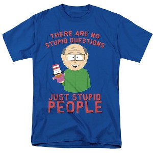 South Park No Stupid Questions Adult T-Shirt - 1 of 4