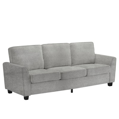 83 Inch Modern 3 Seater Sofa,Deep Seat Couch with Washable Detatchable Covers,Comfy Chenille Couch,Oversized Cloud Sofa for Living Room,Apartment