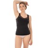 Body Beautiful Shapewear Slimming Top with feminine lace trim Nylon - 3 of 4