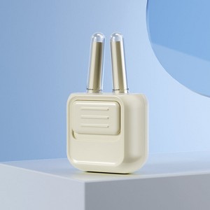 The Morfone portable infrared therapy device for the nose, featuring three adjustable red light nasal soothing and nasal dilation devices. - 1 of 4
