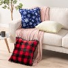 PAVILIA Set of 2 Pom Pom Throw Pillow Covers, Decorative Pompom Fringe Square Cushion Cases for Couch Sofa Bed - 3 of 4
