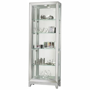 Howard Miller Shayne Curio Cabinet 680590 Silver - 1 of 2