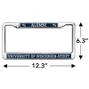 University of Wisconsin - Stout Alumni Full Size Standard License Plate Metal Frame - 4 of 4