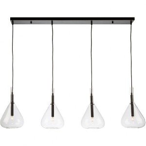 Artcraft Lighting Conic 4 - Light Chandelier in  Black - 1 of 4