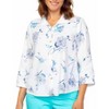 Women's Retro Swing Shirt in Parisian Floral - habitat - 2 of 4