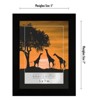 Americanflat 12 Pack of Black Picture Frames with plexiglass - Horizontal and Vertical Formats for Wall and Tabletop - 2 of 4