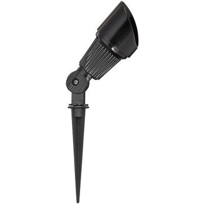 Black LED Spotlight 8-Piece Landscape Set with Transformer