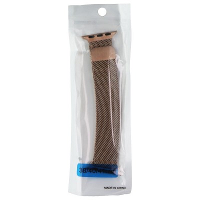 Metal Milanese Style Band for Apple Watch (41/40/38mm) Cases - Rose Gold