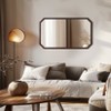 ARTLOGE 50x80/70x120cm Octagonal Decorative Wood Frame Wall Mirror for Living Room - 4 of 4