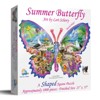 Sunsout Summer Butterfly 1000 pc Shaped  Jigsaw Puzzle 95092 - image 2 of 4