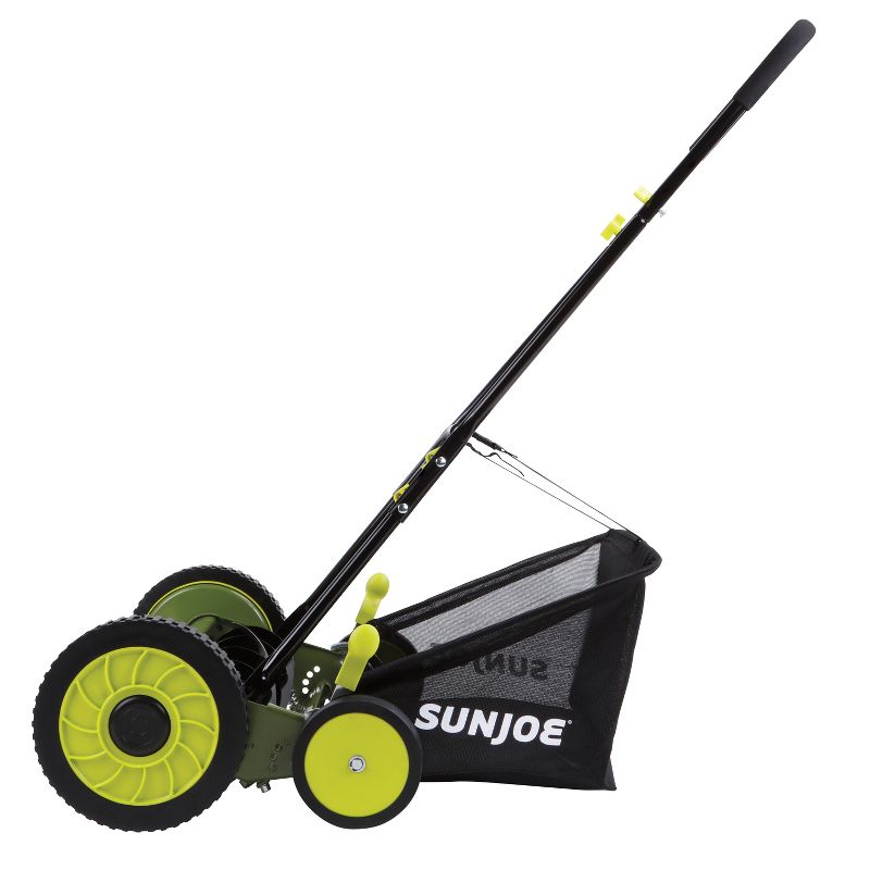 Sun Joe MJ501M Manual Reel Mower w/ Grass Catcher | 18 inch, 3 of 7