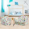 Costway Double Kids Dinosaur Sofa Children Armrest Couch Upholstered Chair Furniture - image 2 of 4