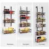 Over-Door Pantry Organizer - Hanging Spice Rack for Kitchen, Cabinet & Pantry - Space-Saving Storage Shelves - 3 of 4