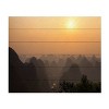 Trademark Fine Art Philippe Hugonnard Dusk Wood Slat Art - 3 of 4