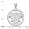 Black Bow Jewelry Sterling Silver New Orleans Privateers NCAA Extra Large Pendant - 2 of 3