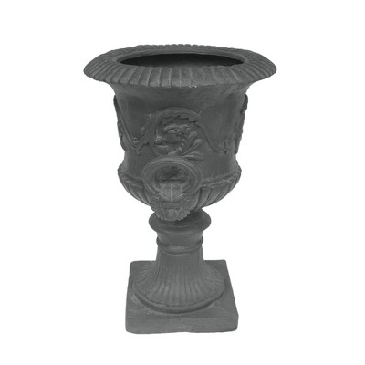 Maggift Outdoor Planters with Special Design, Novely Flower Planter Pot for Garden, Courtyard, Patio, Gray，18.75"*18.75"*28.25"