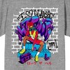 Rock the Bells 'I Heart Classic Hip Hop' Graffiti Design Women's Heather Gray Short Sleeve Tee - 2 of 3