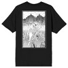 Attack On Titan Infant With Titans Crew Neck Short Sleeve Adult Black T-shirt - 2 of 4