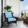 Aoodor Outdoor Deep Seat Cushion Set, Waterproof Patio Furniture Cushions with Adjustable Straps & Removable Cover - 2 of 4