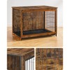 Feandrea Dog Crate Furniture, 44.1" Side End Table, Modern Kennel for Dogs Indoor up to 80 lb, Heavy-Duty Dog Cage with Multi-Purpose Removable Tray - 2 of 4