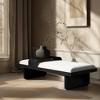 Meridian Furniture,Arlington Chenille Fabric Bench - 2 of 4