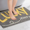 Unique Bargains Bathroom Cute Stylish Soft Absorbent Non-Slip Floor Mat - 3 of 4