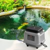 VEVOR Linear Air Pump, 109L/Min Air Flow Septic Aerator Pump, Aeration System for 1/2 Acre 10 FT Deep Ponds, Water Gardens, Waste Treatments, Gray - 2 of 4