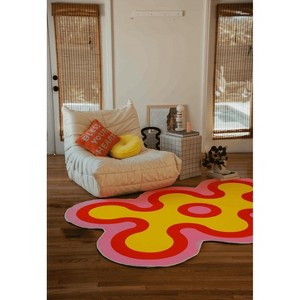 Lany Space Johann Banta Irregular Coral Design Rug - 1 of 4