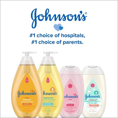 Johnson&#39;s Moisturizing Mild Pink Baby Body Lotion, Coconut Oil for Delicate Skin, Hypoallergenic - 3.4 fl oz_5