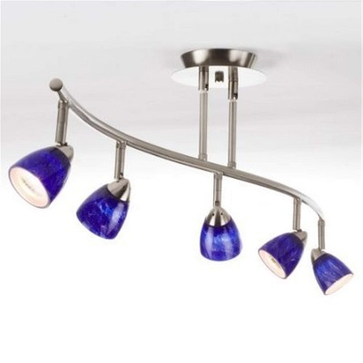Cal Lighting CALSL-954-5-DB/WH Contemporary Modern Five Pendant Lighting Accessories