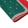Unique Bargains Christmas Place Mats Linen Red Yellow 13"x17.7" 2 Pcs - 4 of 4