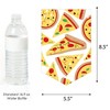 Big Dot of Happiness Pizza Party Time - Birthday Party Bunting Banner - Birthday Party Decorations - Happy Birthday - 2 of 4