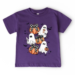 The Juniper Shop Coquette Ghost Collage Toddler Short Sleeve Tee - 1 of 4