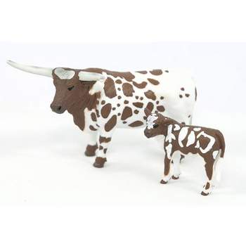 Big Country Toys 1/20 Longhorn Cow & Calf 405