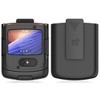 Nakedcellphone Slim Case and Belt Clip Holster Combo for Motorola RAZR 5G Phone (XT2071, 2020) - 4 of 4