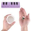 Unique Bargains 7 Grid Piano Keys Pill Case 1 Pc - 4 of 4
