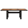 vidaXL Patio Dining Table Outdoor Garden Dinner Table Furniture Poly Rattan - 2 of 4