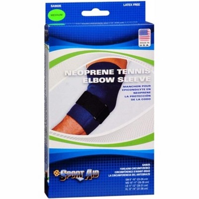 Sport Aid Gold Therma Dry Elbow Tennis Sleeve Large
