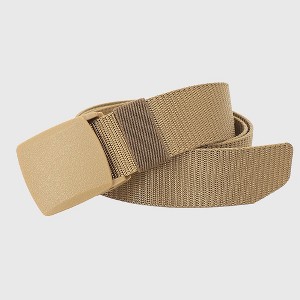 Anna-Kaci Women's Nylon Webbing Belt with Plastic Buckle - 1 of 4