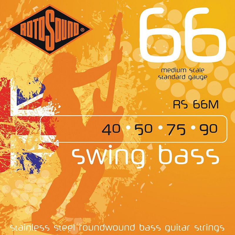 Rotosound RS66M Medium Scale Bass Strings, 1 of 3
