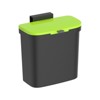 Chery Life 8.9x5.4x9" Plastic Kitchen Hanging Trash Can - 2 of 4