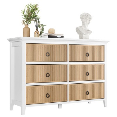 Dresser Drawer for Bedroom, Dresser with 6 Drawers