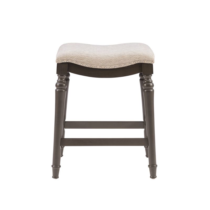 Brayden Big and Tall Backless Wood Counter Height Barstool - Powell, 4 of 13